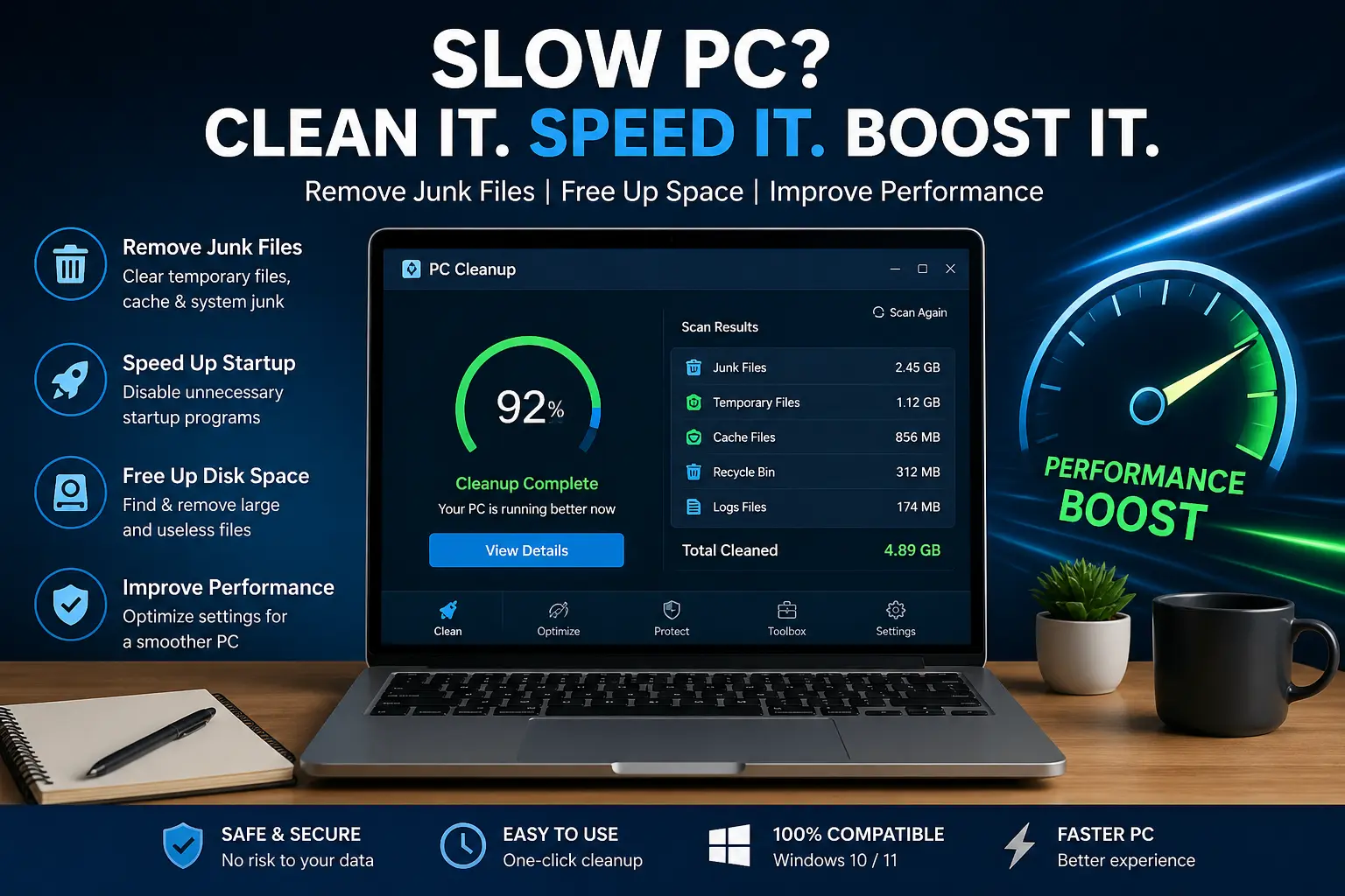 Computer Optimization Service Visual Guide